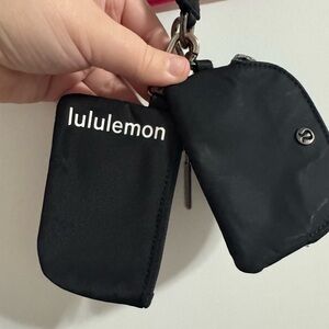 lululemon athletica Black Key & Card Holder